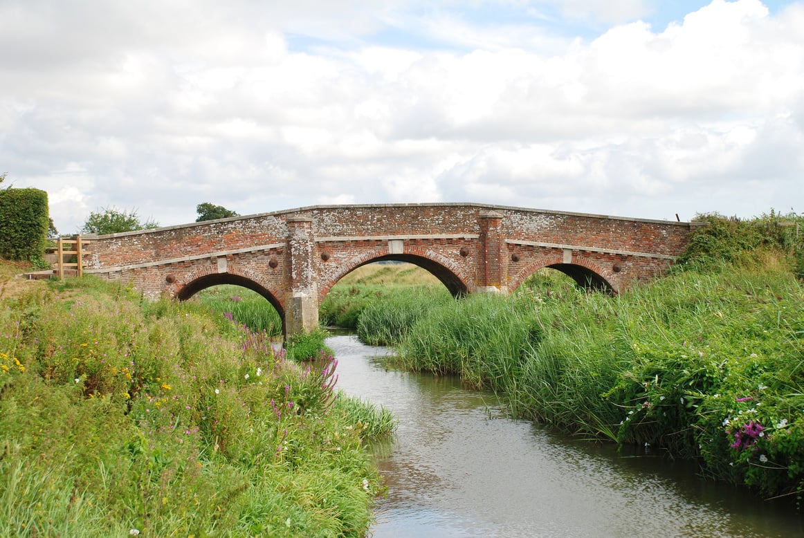 Bodiam bridge, England