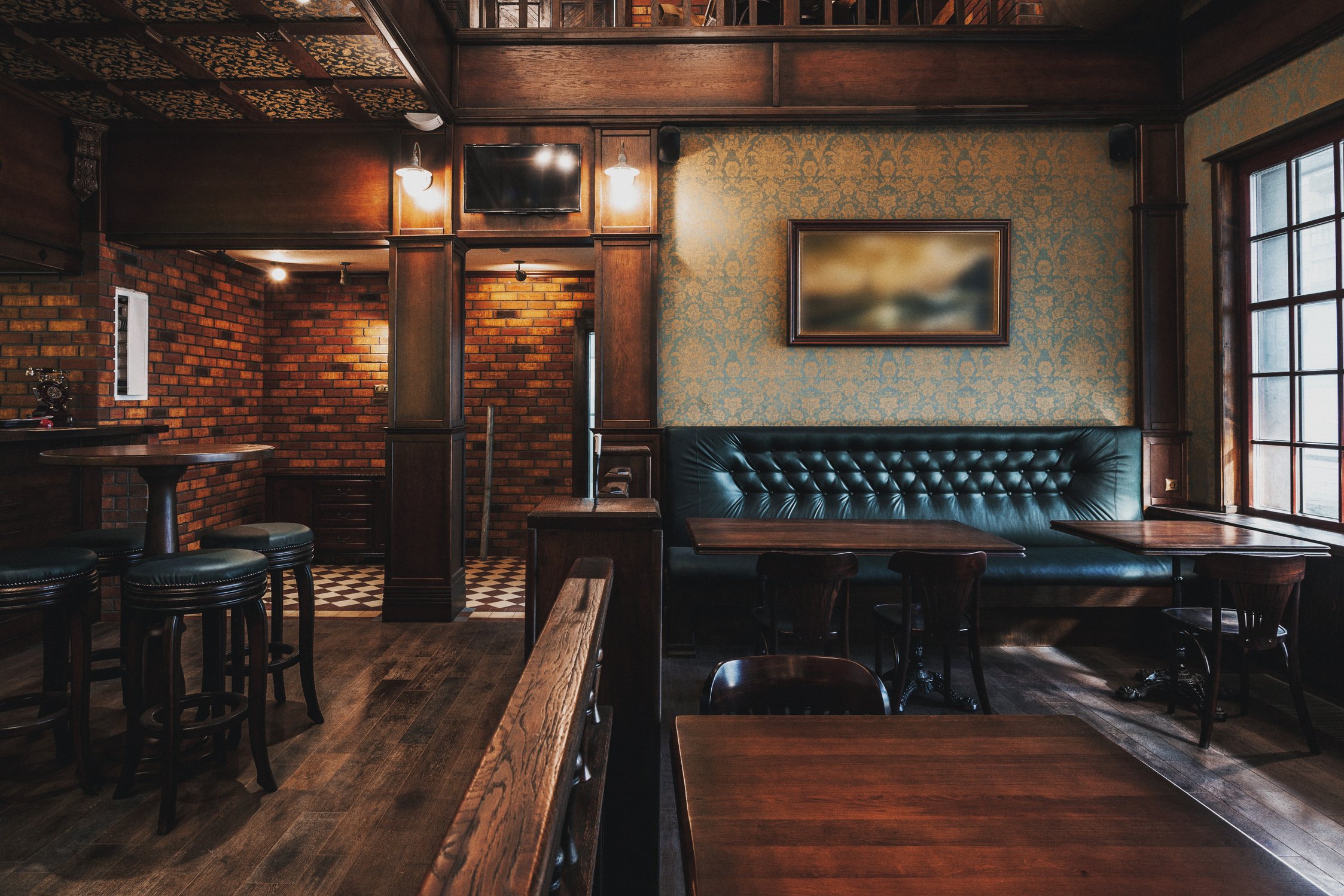 Empty Pub Interior